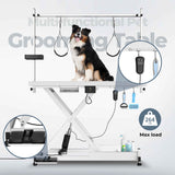 Electric Grooming Table - Adjustable Professional Pet Grooming Table