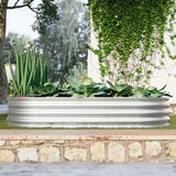 Galvanized Raised Garden Bed - 2Pcs 6x3x1ft Heavy Duty Kit