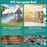 Outdoor Catio: Extra Large Walk-in Cat Enclosure for Multiple Cats