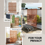 Privacy Fence Screen - Decorative Metal Outdoor Trellis
