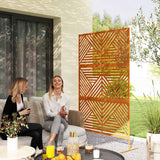 Privacy Fence Screen - Decorative Metal Outdoor Trellis