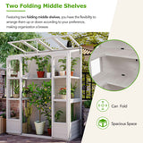 Transform Your Gardening Experience with the TOPMAX 78-Inch Wooden Walk-in Greenhouse