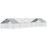 Walk In Chicken Coop - Large Outdoor Pet House for Chickens & Ducks