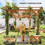Wood Pergola - Enhance Your Outdoor Space with Style
