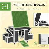 Wooden Chicken Coop - Spacious and Safe Pet House