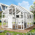 Outdoor Catio: Extra Large Walk-in Cat Enclosure for Multiple Cats