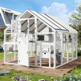 Outdoor Catio: Extra Large Walk-in Cat Enclosure for Multiple Cats