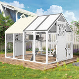 Outdoor Catio: Extra Large Walk-in Cat Enclosure for Multiple Cats