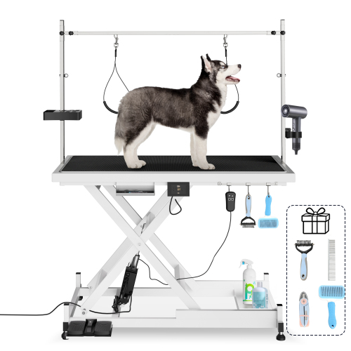 Electric Grooming Table - Adjustable Professional Pet Grooming Table