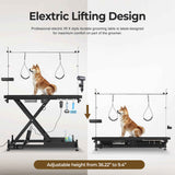 Electric Grooming Table - Professional Adjustable Pet Grooming Station