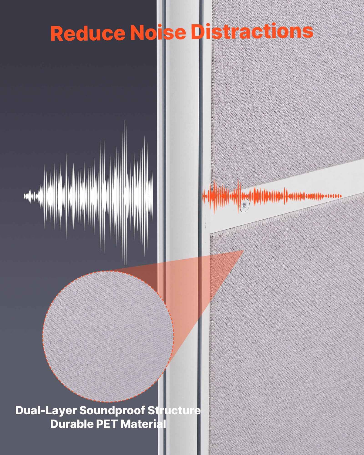 Enhance Your Workspace with Office Privacy Partitions – 2-Pack Room Dividers