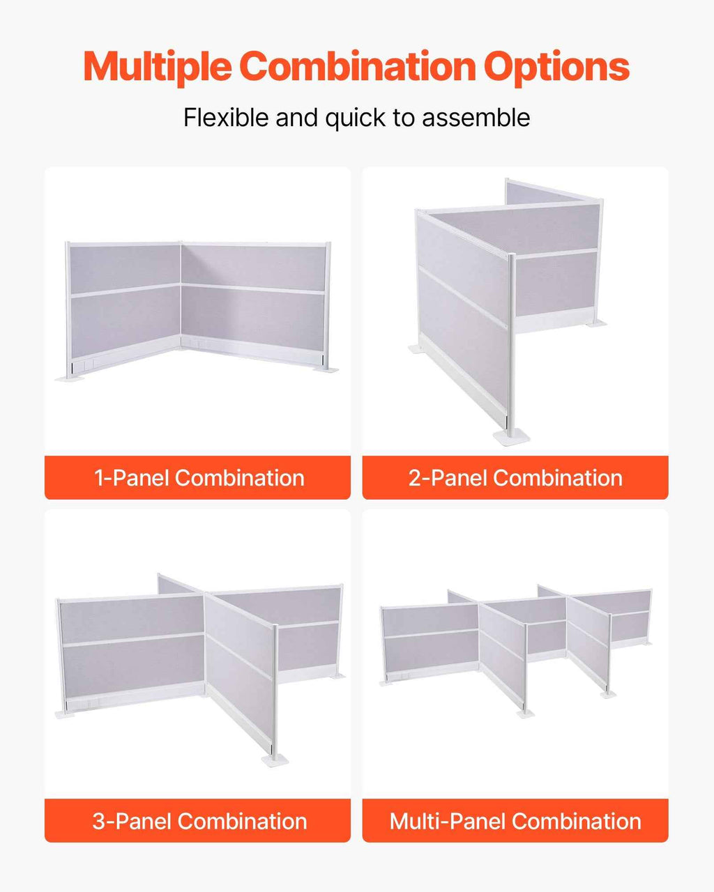 Enhance Your Workspace with Office Privacy Partitions – 2-Pack Room Dividers