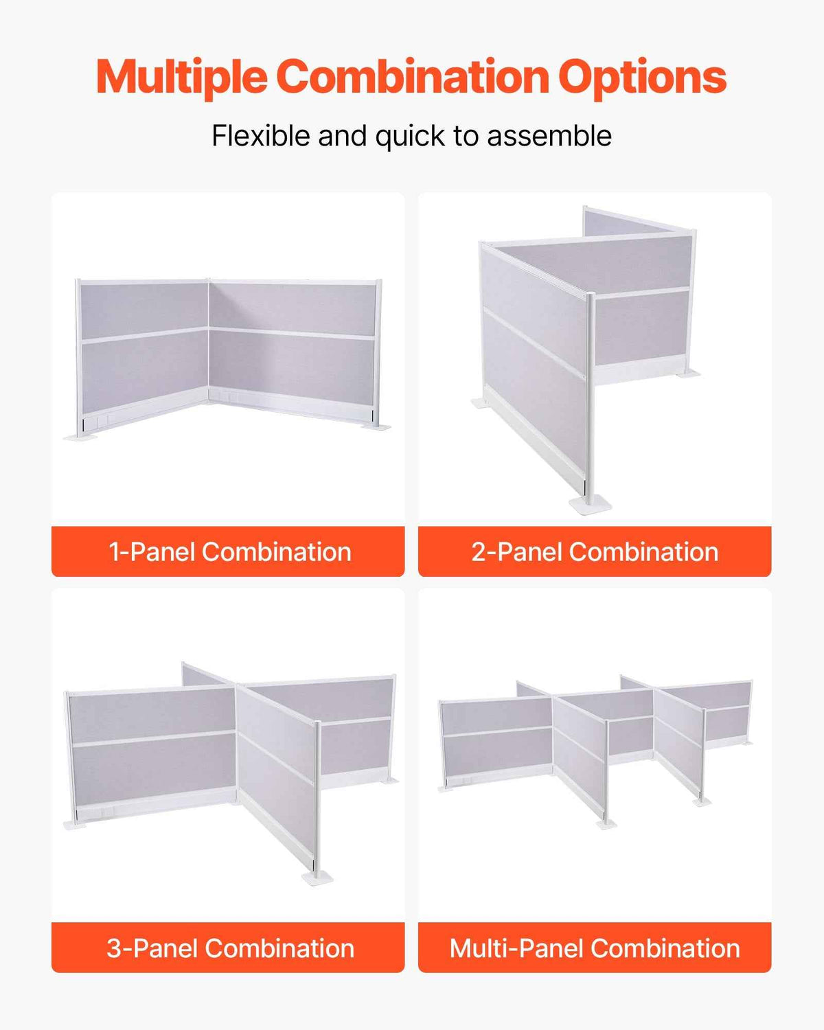 Enhance Your Workspace with Office Privacy Partitions – 2-Pack Room Dividers