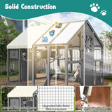 Outdoor Catio: Extra Large Walk-in Cat Enclosure for Multiple Cats