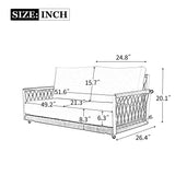 Outdoor Swing Sofa with Soft Cushions - Perfect for Relaxation