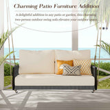 Outdoor Swing Sofa with Soft Cushions - Perfect for Relaxation