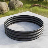 Raised Garden Bed - 2PCS Tall Round Metal Planter Box for Outdoor Use