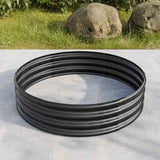 Raised Garden Bed - 2PCS Tall Round Metal Planter Box for Outdoor Use