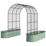 Raised Garden Bed with Trellis Set - Elevate Your Gardening Experience