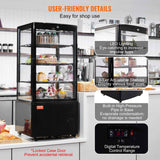 Refrigerated Pastry Display Case - 3 Cu. Ft. Countertop Design