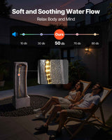 Rock Water Fountain - Elegant 1-Tier Outdoor Fountain for Tranquil Spaces