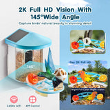 Smart Bird Feeder With Camera - AI Identify 10,000+ Bird Species