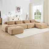 U Shaped Modular Sofa - Comfortable & No Assembly Required