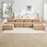 U Shaped Modular Sofa - Comfortable & No Assembly Required