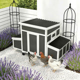 Wooden Chicken Coop - Spacious and Safe Pet House