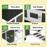 Wooden Chicken Coop - Spacious and Safe Pet House